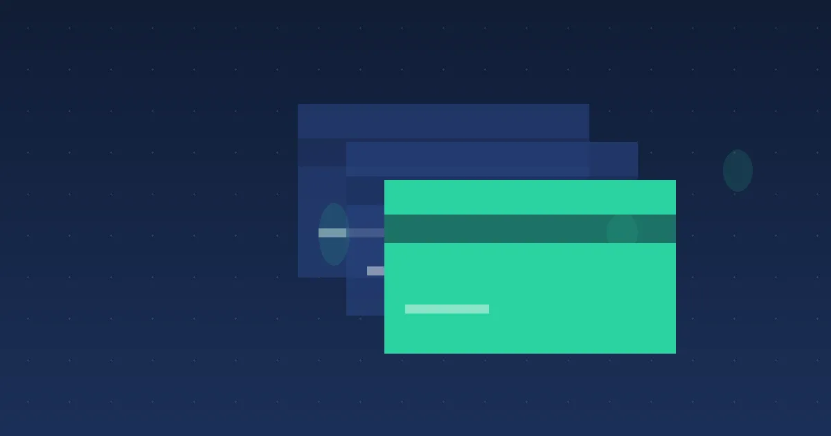 Abstract illustration of rising bars representing a credit score