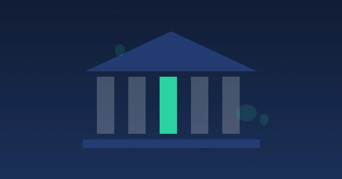 Abstract illustration of two account types